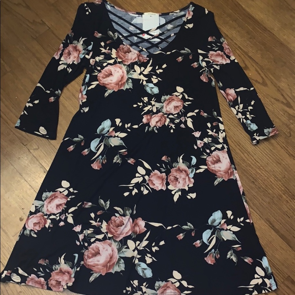NWT Floral Midi Dress